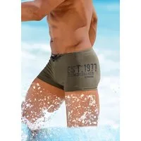Bruno Banani Boxer-Badehose mit seitlichem Print