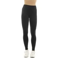 F&K-Mode Leggings Damen Leggings lang hoher Bund Hose Baumwolle hoher Bund