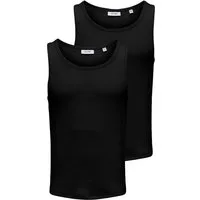 ONLY & SONS Tanktop ONSTANNER REG SL TANK TOP 2-PACK (2-tlg)