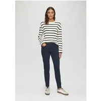 s.Oliver Chinos Hose Gewaschene Hose im Slim Fit aus Baumwollsatin