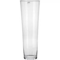 matches21 HOME & HOBBY Dekovase Vase Glas konisch Glasvase Blumenvase 19 cm (1 St)