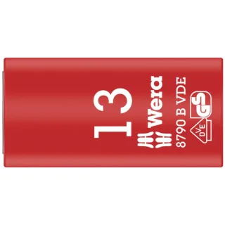 Wera 8790 B VDE Zyklop-Steckschlüsseleinsatz, isoliert, mit 3/8"-Antrieb - 05004957001