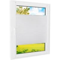 Foxx Plissee Plissee Klemmfix weiß blackout 35x100 cm