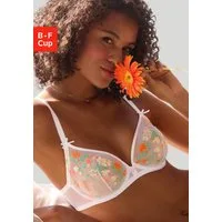 LASCANA Bügel-BH mit zarter Blumenstickerei und filigranen Accessoires, sexy Dessous