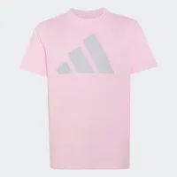 adidas Sportswear T-Shirt J BL TEE 160 für Kinder und Teens, mit Rundhalsausschnitt, aus 100 % Baumwolle