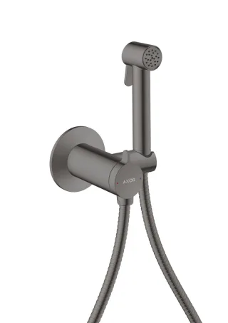Hansgrohe Bidette Handbr. Axor Bidette Showers f.Mischwasser rund m.Schlauch 1250mm polished black  29242330