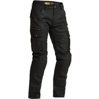 Lindstrands Motorradhose Luvos Cargo Motorrad Textilhose Knieprotektoren enthalten