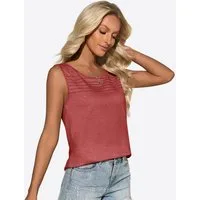 Imily Bela Shirtweste Damen Freizeit Tanktop für Strand (Packung, 1-tlg., 1per-Pack) Faltendesign