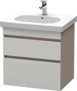 Duravit DuraStyle Waschtischunterbau wandhängend Betongrau & Basalt Matt 600x453x610 mm - DS64830074 DS648300743