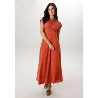 Aniston SELECTED Maxikleid mit gebogener Unterbrustnaht im Empire-Stil