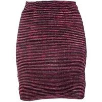 Guru-Shop Minirock Minirock, Boho Strickrock, Ethnorock -.. alternative Bekleidung