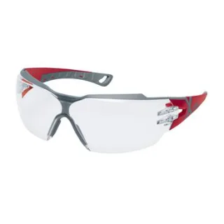 uvex Bügelbrille pheos cx2 rot, grau rot/grau/transparent - 9198258