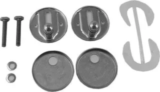 Duravit Scharnier-Set für WC-Sitz mit Absenkautomatik 0061381000