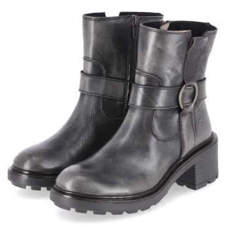Bullboxer Biker Boots  Braun - Gr. 36 -  Textil und Synthetik