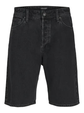 JACK&JONES - JJIALEX JJCLASSIC SHORTS AM 300 SN Black Denim - Gr. - XL