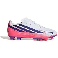 adidas Sportswear F50 HYPERFAST CLUB FG/MG J FTWWHT/SOLPUR/SOLTUR Fußballschuh