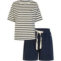 By Louise Shorty Modischer Damen Frottee Schlafanzug kurz (2 tlg) Modisches Design