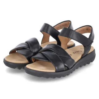 Gabor Sandalen - Gr. 39 - Schwarz - Glattleder