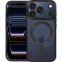 FITSU Handyhülle Schutzhülle für iPhone 17 Pro mit Kameraschutz MagSafe kompatibel 6,3 Zoll, Transparente Schutzhülle für Apple iPhone 17 Pro mit farbigen Rahmen