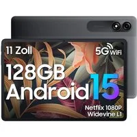 blackview Tab90wifi Android 15 Tablet (11", 128 GB, Android 15, 13MP Rückkamera, 8200mAh Akku)
