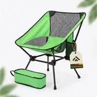 NovaTerra Gartenlounge-Set Campingstuhl klappbar mit 2 Taschen