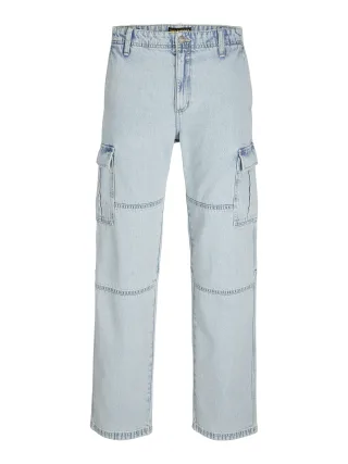 JACK&JONES - JJIEDDIE JJWADE MF 448 SN Blue Denim - Gr. - 32