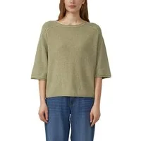s.Oliver Strickpullover 3/4-Arm mit Rundhals