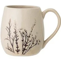 Bloomingville Tasse Bloomingville Bea Becher, Natur, Steingut, Steingut
