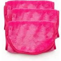 Intirilife Gesichtsreinigungstücher, 3-tlg., Abschminktücher Set Mikrofaser Abschminkpads für Gesicht 40.5 x 17 cm