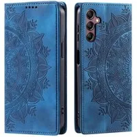 CoverKingz Handyhülle Hülle für Samsung Galaxy A16 5G Handyhülle Flip Case Cover Tasche 16,9 cm (6.7 Zoll), Klapphülle Schutzhülle mit Kartenfach Schutztasche Motiv Mandala