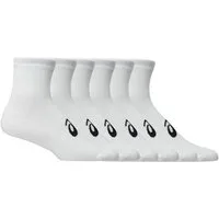 Asics Sportsocken 6 PACK QUARTER SOCK Knöchelsocken für Fitness und sportliche Aktivitäten, im 6er-Pack