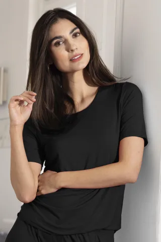 Nina von C. - 1/2 Arm Shirt schwarz - Gr. - 46