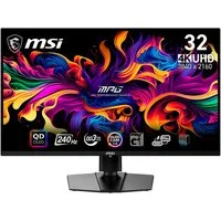 MSI MPG 321URX QD-OLED OLED-Monitor (80 cm/32 ", 3840 x 2160 px, 4K Ultra HD, 0,03 ms Reaktionszeit, 240 Hz, OLED)