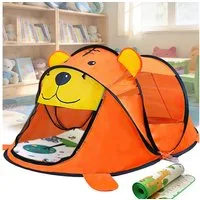 AIMAX Spielzelt Zelt für Kinder Pop Up Kinderzelt Tent Indoor Spielhaus Baby zelt Outdoor mit Aufbewahrungsbeutel für Drinnen und Draußen