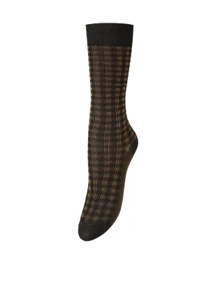 beck söndergaard - Socken - Gingham Cotta braun - Gr. - 39