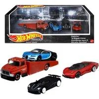 Hot Wheels Spielzeug-Rennwagen Hyper Cars Hot Wheels Premium HCR54 4er Collector Set