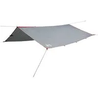 vidaXL Tarp-Zelt Tarp Grau und Orange 300x294 cm Wasserdicht, (1 tlg)
