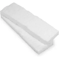 Moritz Dekokamin Keramische Wolle für Ethanolkamine – 2er Set, 30 x 10 x 3 cm