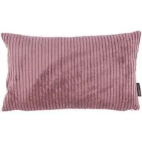 SCHÖNER LEBEN. Fellkissen Kissenhülle Breitcord Baby Rib mauve div. Größen, made in Germany,handmade,wasserabweisend,pflegeleicht
