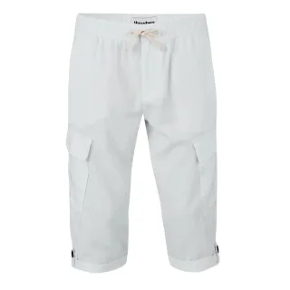 Threadbare - "Memphis" Cargo-Shorts für Herren (Weiß)