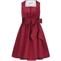 KRÜGER KIDS Dirndl Kinderdirndl Tia rot