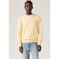 Levi's® Rundhalspullover LIGHTWEIGHT HM SWEATER Feingerippte Abschlüsse