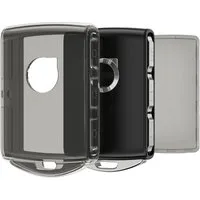 kwmobile Schlüsseltasche Hülle für Volvo 4-Tasten Autoschlüssel Keyless Go (1-tlg), Schlüsselhülle - Autoschlüssel Silikon Cover