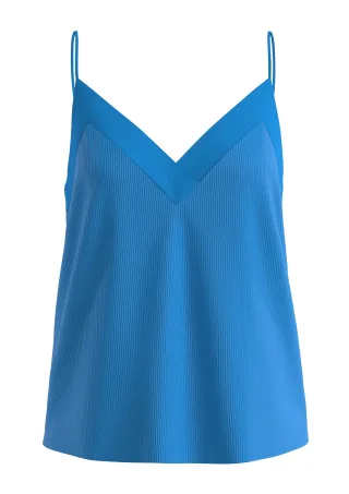 s.Oliver - T-Shirt blau - Gr. - 38