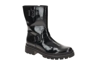 Gabor 72.742.87 Damenstiefel schwarz elegante Schaftstiefel Echtleder PU Sohle