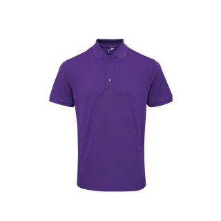 Premier Mens Coolchecker Plus Pique Polo mit CoolPlus (lila)