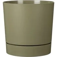 Scheurich Übertopf 47/235 PLANO+, Pflanzgefäß aus Kunststoff, ØxH: 46,7x46 cm