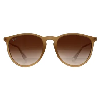 Ray-Ban RB4171 Erika 681413 poliertem Gummi beige Farbverlauf braun Sonnenbrille