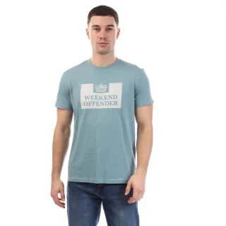 Weekend Offender - "McMoney" T-Shirt für Herren (Hellblau)
