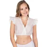 PURPLE LINE by Spieth & Wensky Dirndlbluse Dirndlbluse - FRAN - offweiß